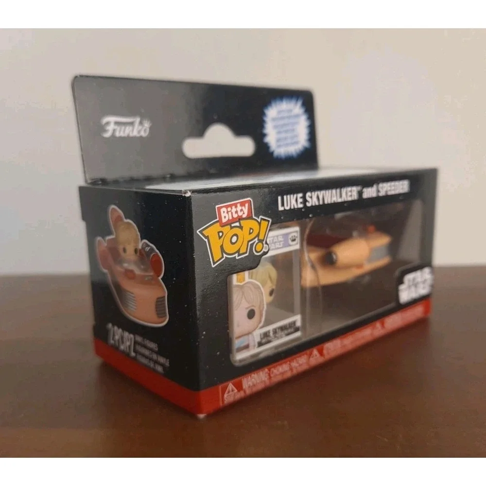Funko: Bitty Pop Star Wars - Luke Skywalker‎ and Speeder (exclusive)